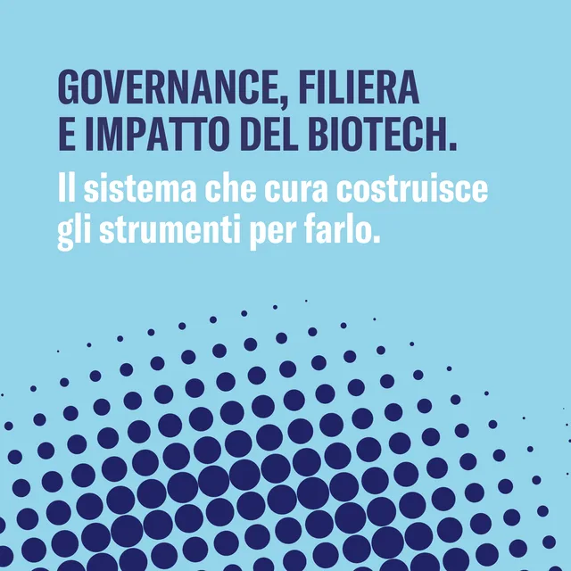 Governance, filiera e impatto del biotech